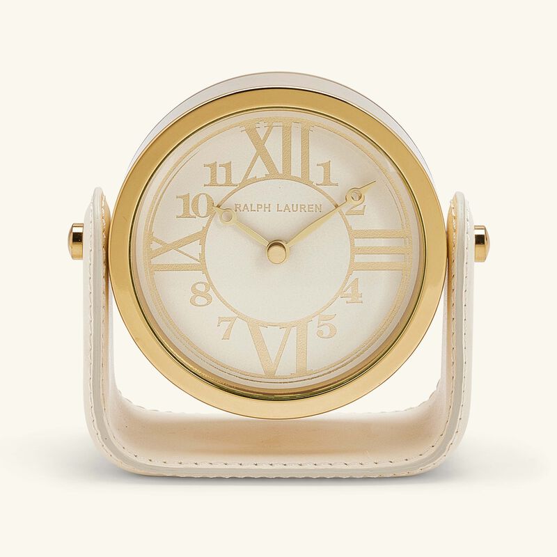Brennan Clock Gold ralph lauren home brennan clock gold