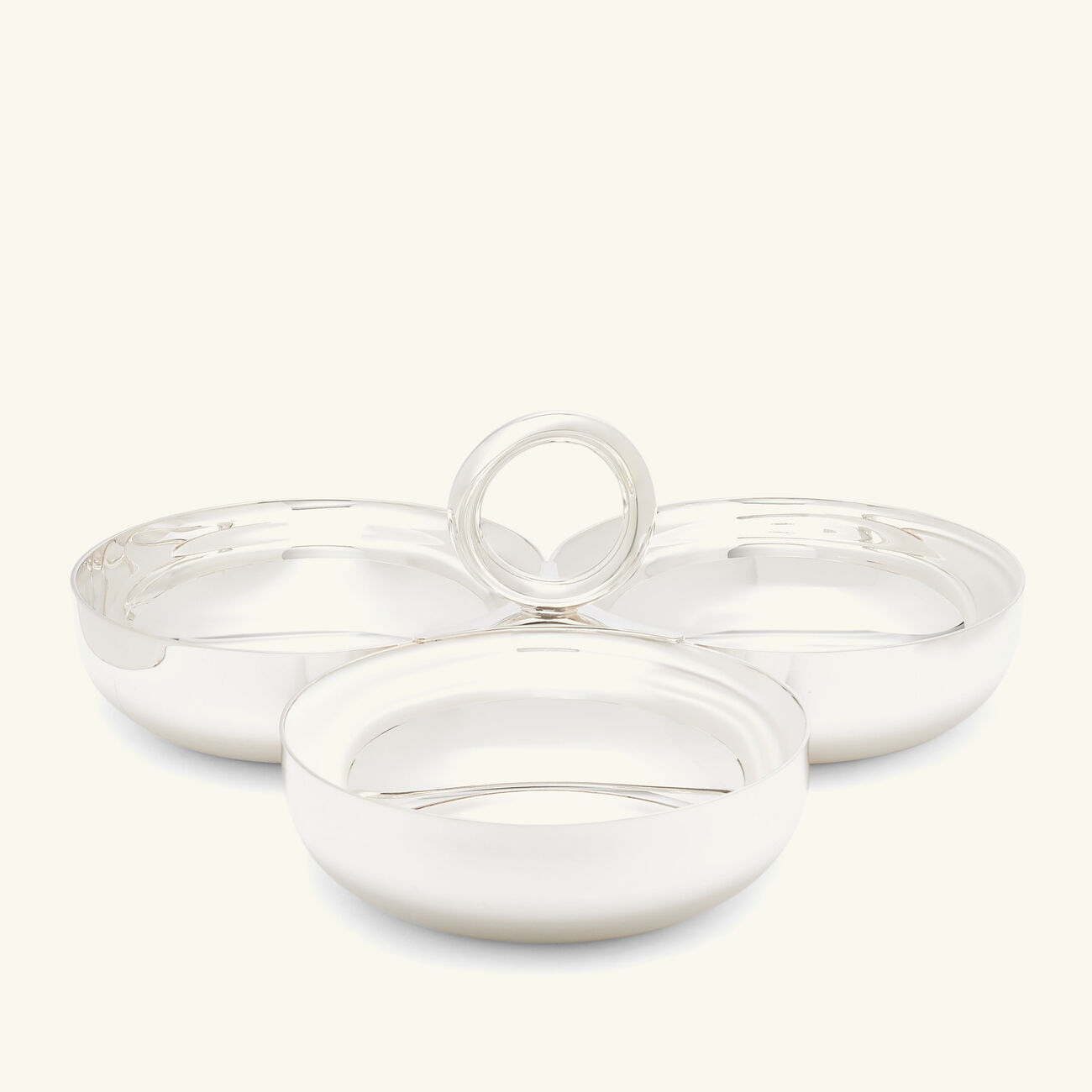 christofle vertigo serving bowl silver plated 11cm