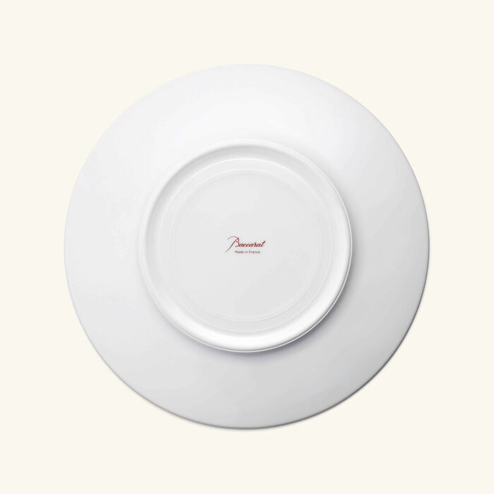 baccarat arcadia dessert plate round red 21cm set of 2