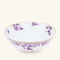 bernardaud prunus salad bowl purple 25cm