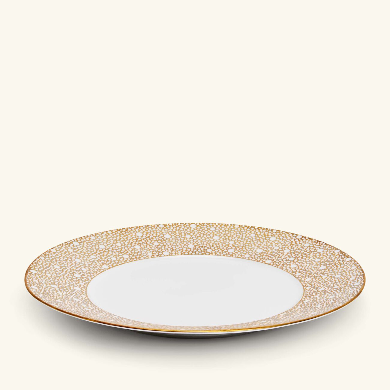 bernardaud serving platter gold 29cm