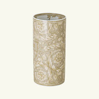 versace barocco beige vase round medium