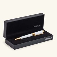 st dupont liberte rollerball pen white