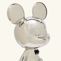lladro mickey mouse figurine medium silver