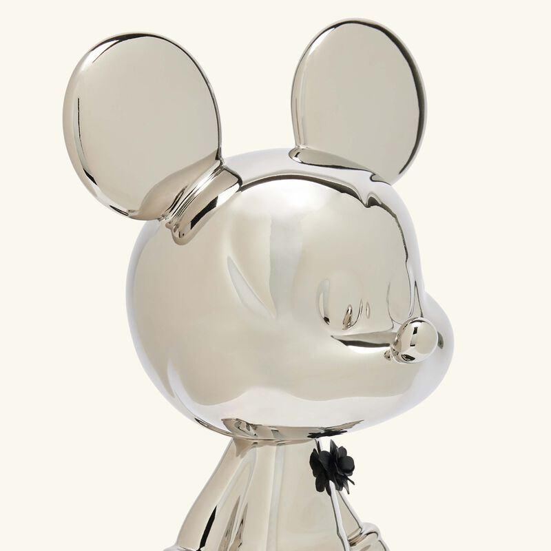 lladro mickey mouse figurine medium silver