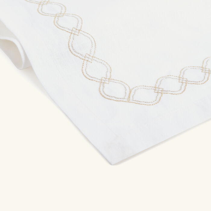 catherine denoual saba napkin white