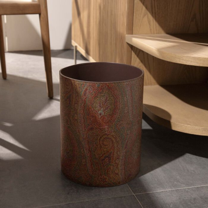 Arnica Wastepaper Basket Brown etro arnica wastepaper basket brown