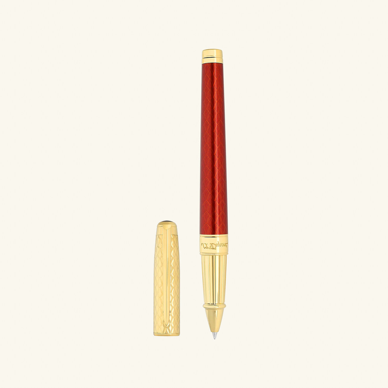 st dupont line d eternity rollerball pen red