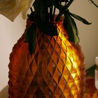 ruckl heroine coco vase round large amber