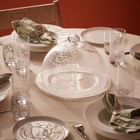 Thuluth Dinner Plate Clear 32cm dimlaj thuluth dinner plate clear 32cm