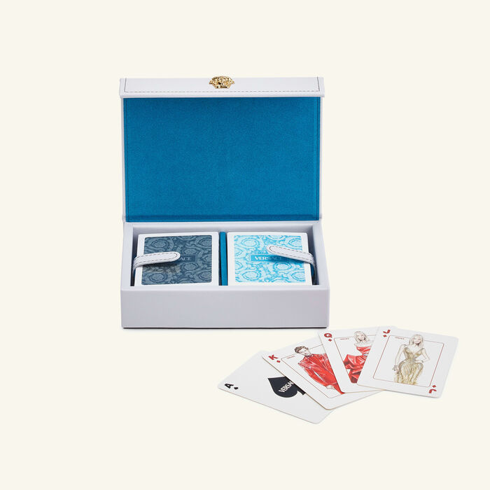 versace medusa playing cards box set