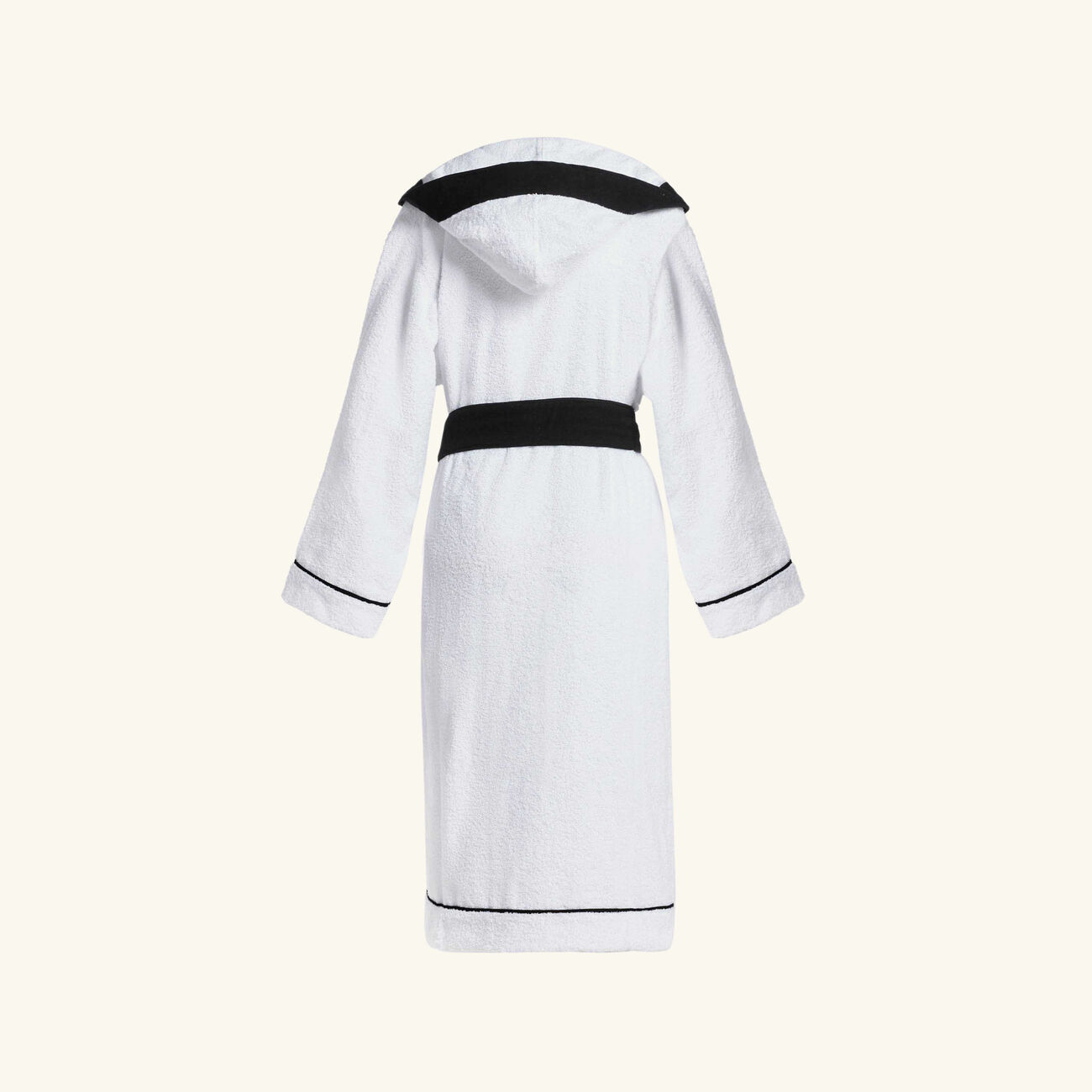 dolce gabbana casa dg logo bath robe large white