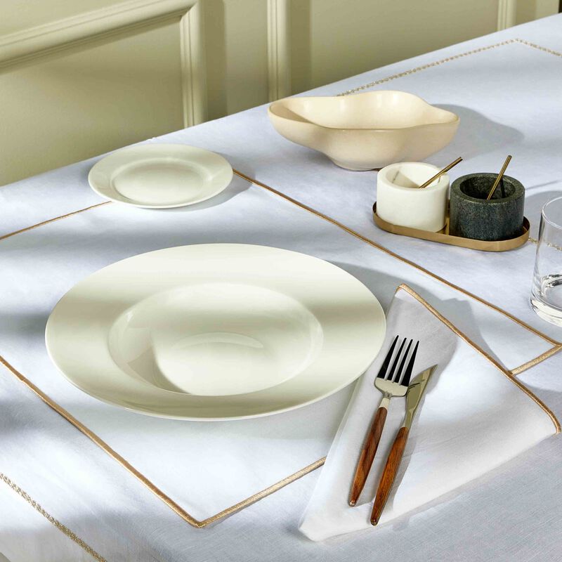 catherine denoual boho placemat silver