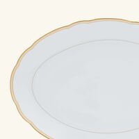 bernardaud pompadour platter gold 38cm