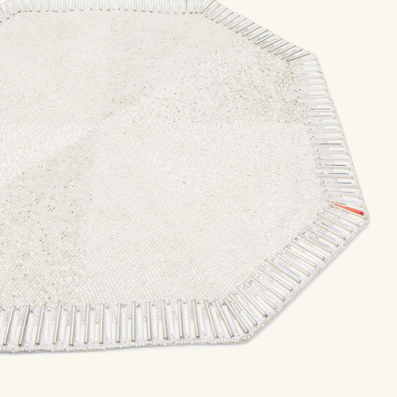 kim seybert louxor placemat silver