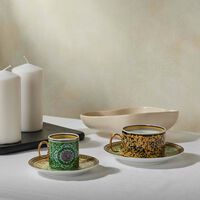 versace barocco mosaic tea cup saucer pattern