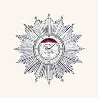 باكارا ساعة الحائط إريتاج صغيرة