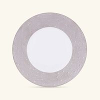bernardaud ecume bread butter plate round white 16cm