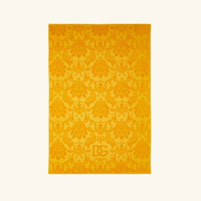 dolce gabbana casa cotton towels orange set of 5