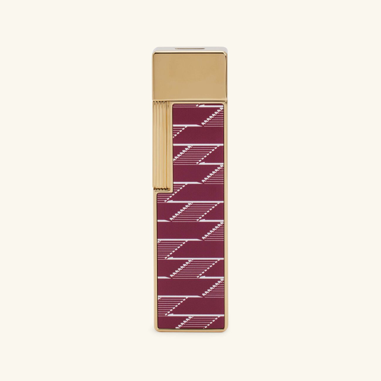 st dupont monogram 1872 lighter burgundy