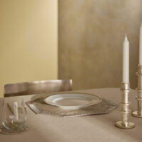 kim seybert louxor placemat silver