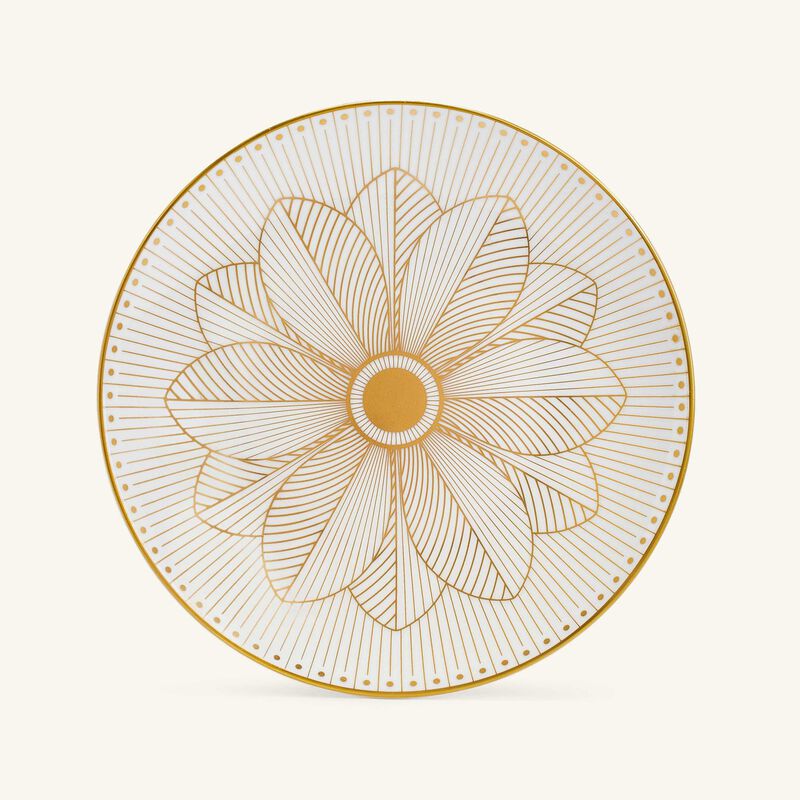 christofle malmaison imp riale bread plate round gold 16cm