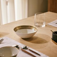 bernardaud augusta bowl round green 16cm