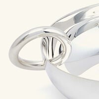 christofle vertigo serving bowl silver plated 14cm