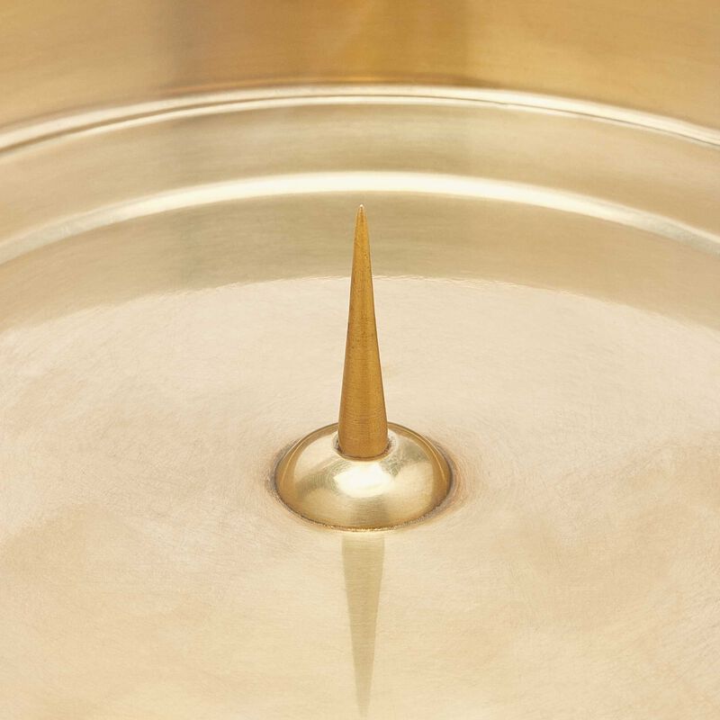 ralph lauren home modern hurricane candle holder gold
