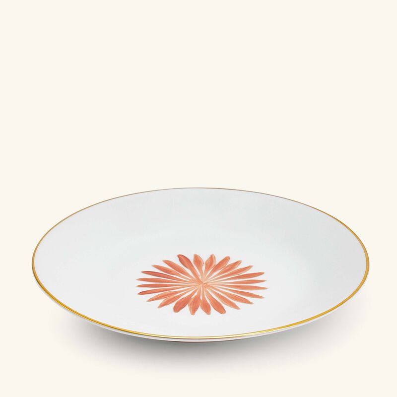 marie daage all e de cypr s bread plate round orange 15cm