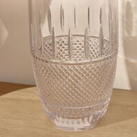 Mastercraft Irish Lace Vase Medium Clear waterford mastercraft irish lace vase medium clear