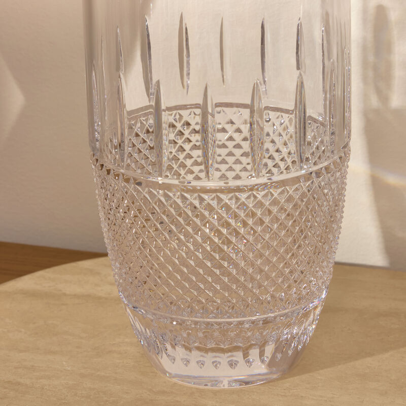 Mastercraft Irish Lace Vase Medium Clear waterford mastercraft irish lace vase medium clear
