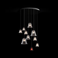 baccarat new antique chandelier clear large