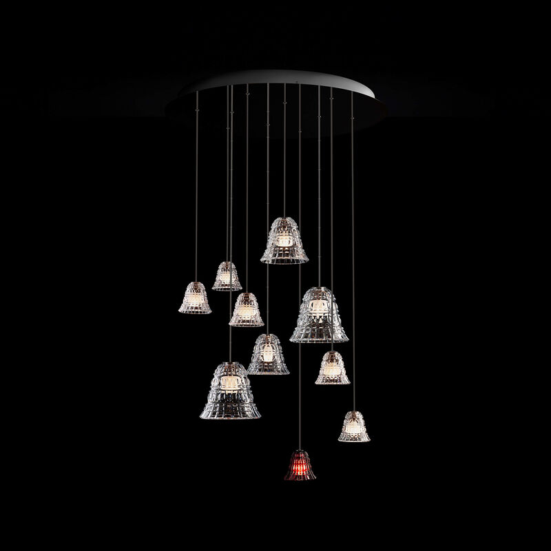 baccarat new antique chandelier clear large