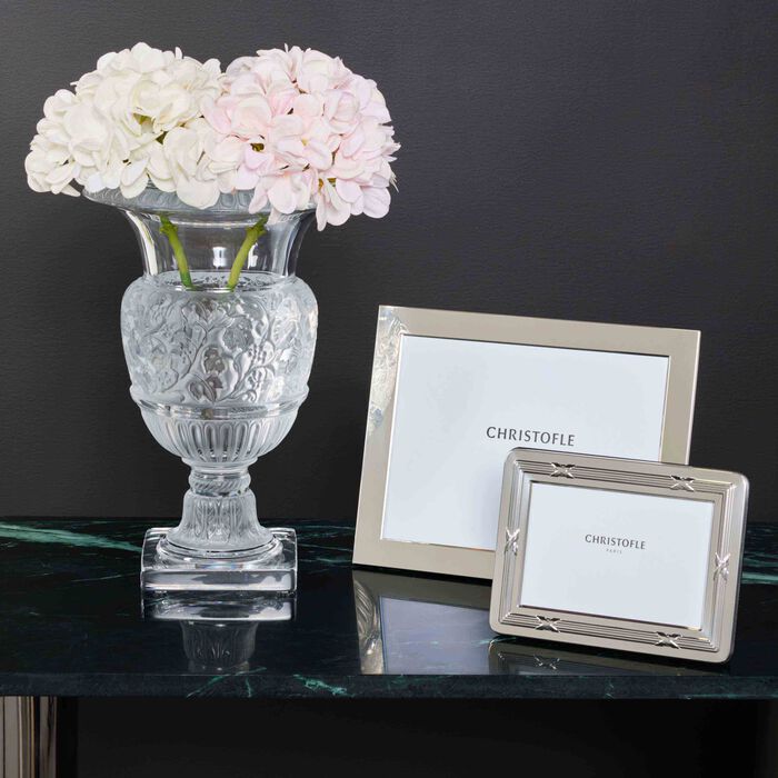 christofle fidelio picture frame silver plated18x24 cm