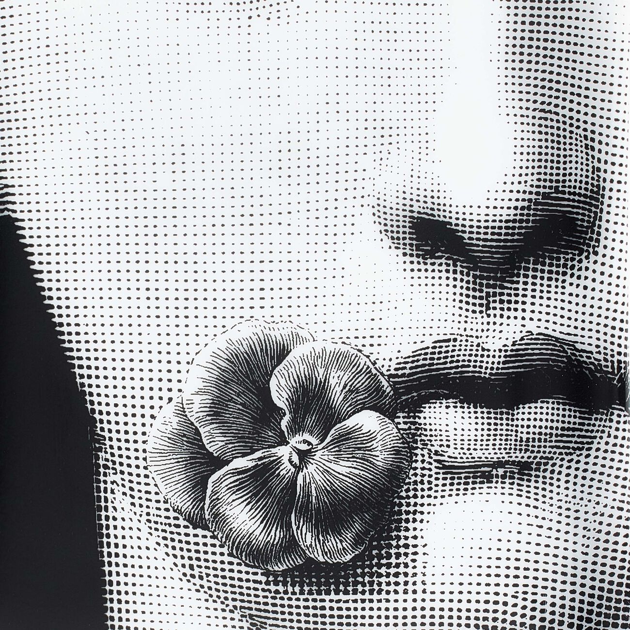fornasetti tema e variazioni no 137 ashtray rectangular grey