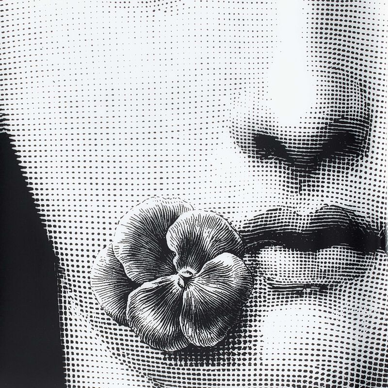 fornasetti tema e variazioni no 137 ashtray rectangular grey