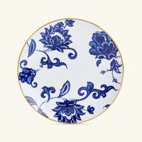 bernardaud prince bleu bread butter plate round blue 16cm