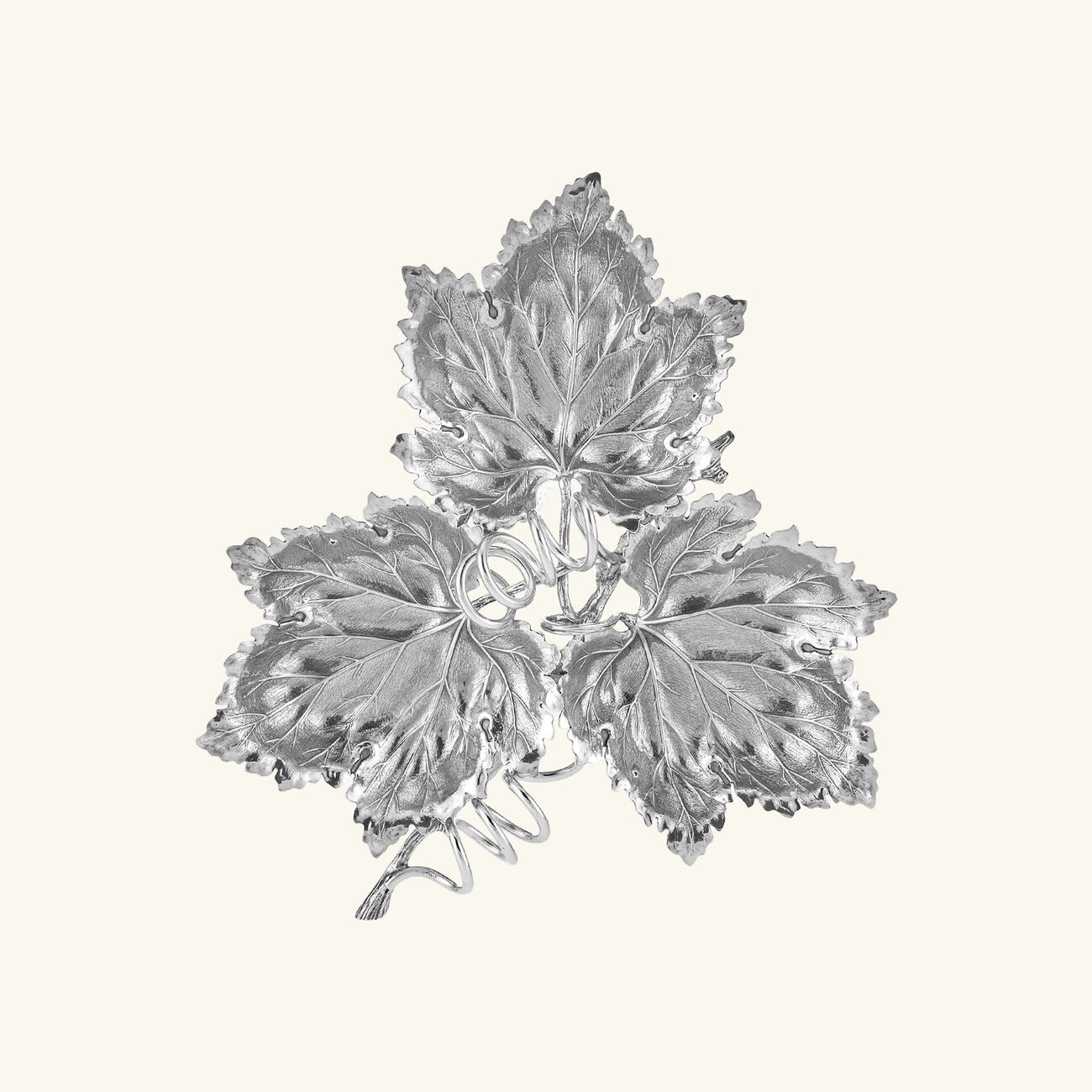 بوتشيلاتي قطعة ديكور على شكل ثلاث أوراق عنب بحجم صغير