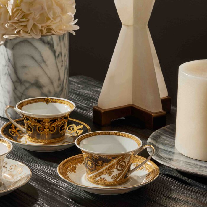 versace i love baroque tea cup set black