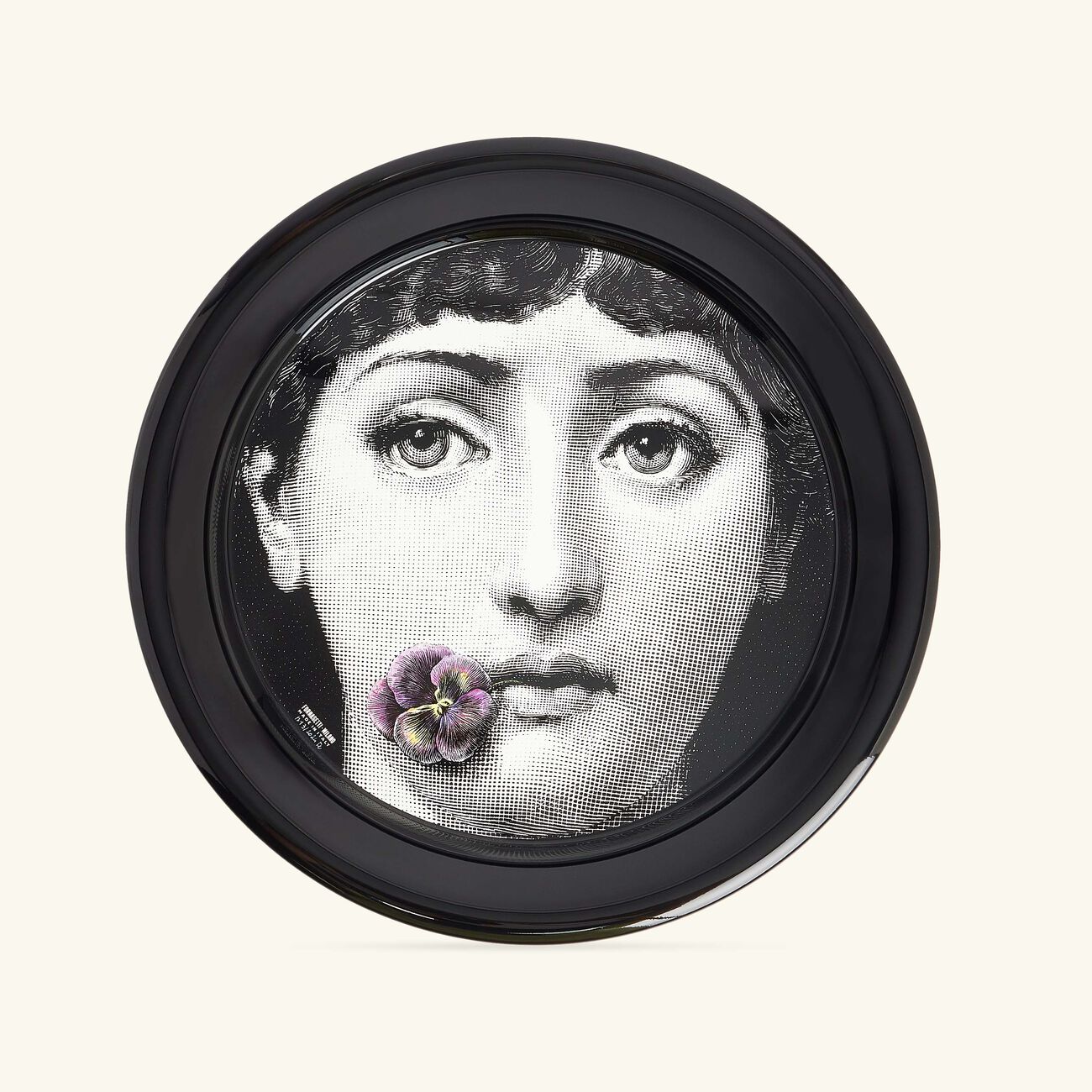 fornasetti tema e variazioni no 137 tray round large
