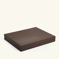 giobagnara backgammon case brown