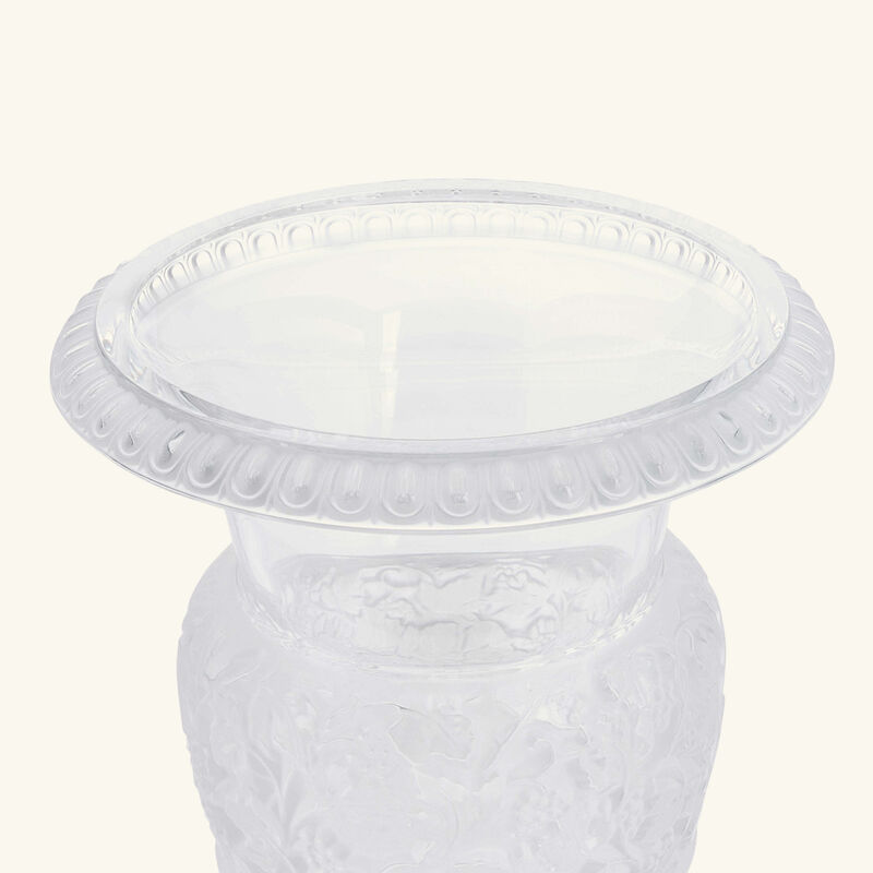 Versailles Vase Medium Clear lalique versailles vase medium clear