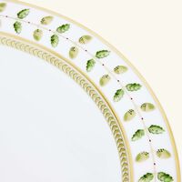 bernardaud constance deep dish round green 29cm