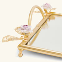 villari grande impero tray rectangular large gold