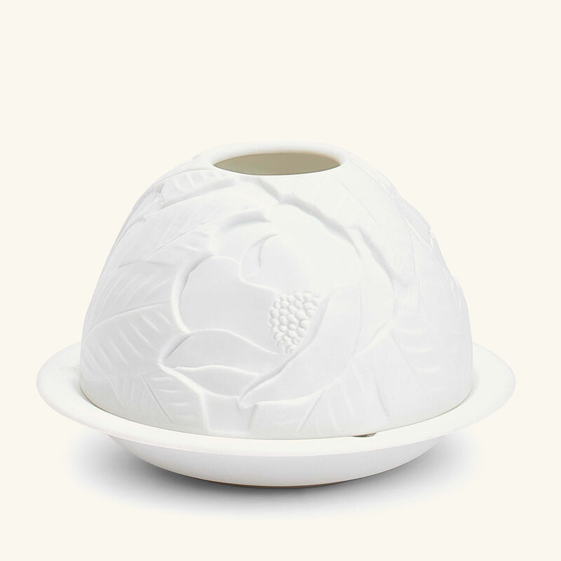 bernardaud magnolia blossoms led lithophanie