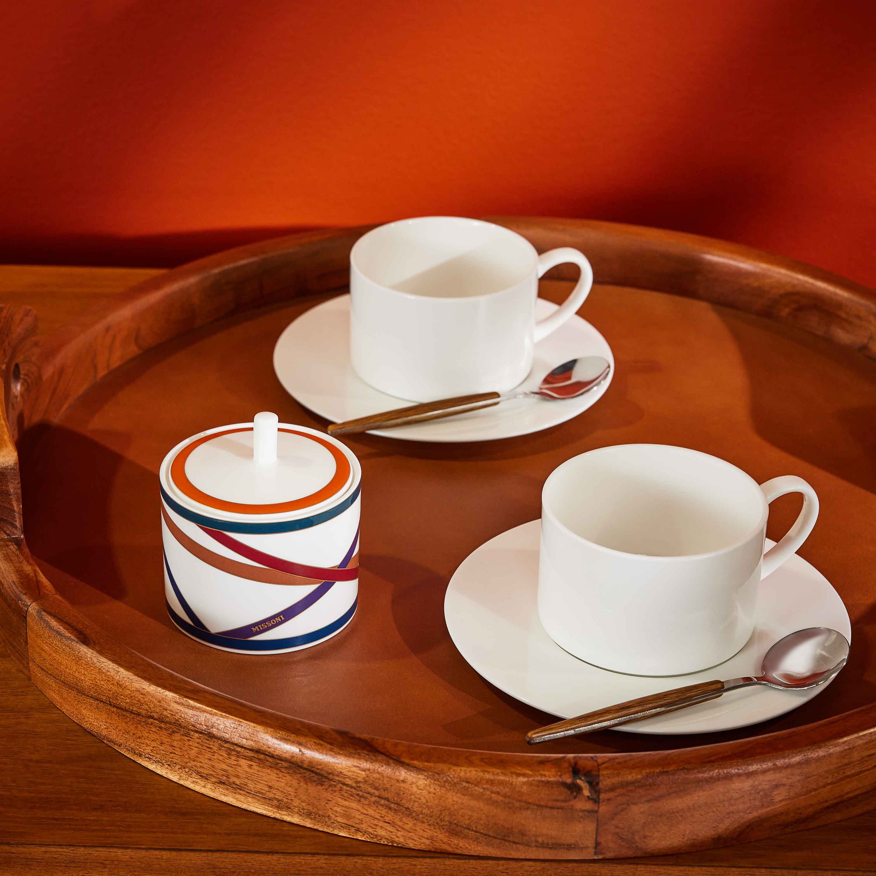 Missoni Home Jarris tea cup and saucer (set of six) - Red