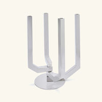 christofle arborescence candelabra stainless steel