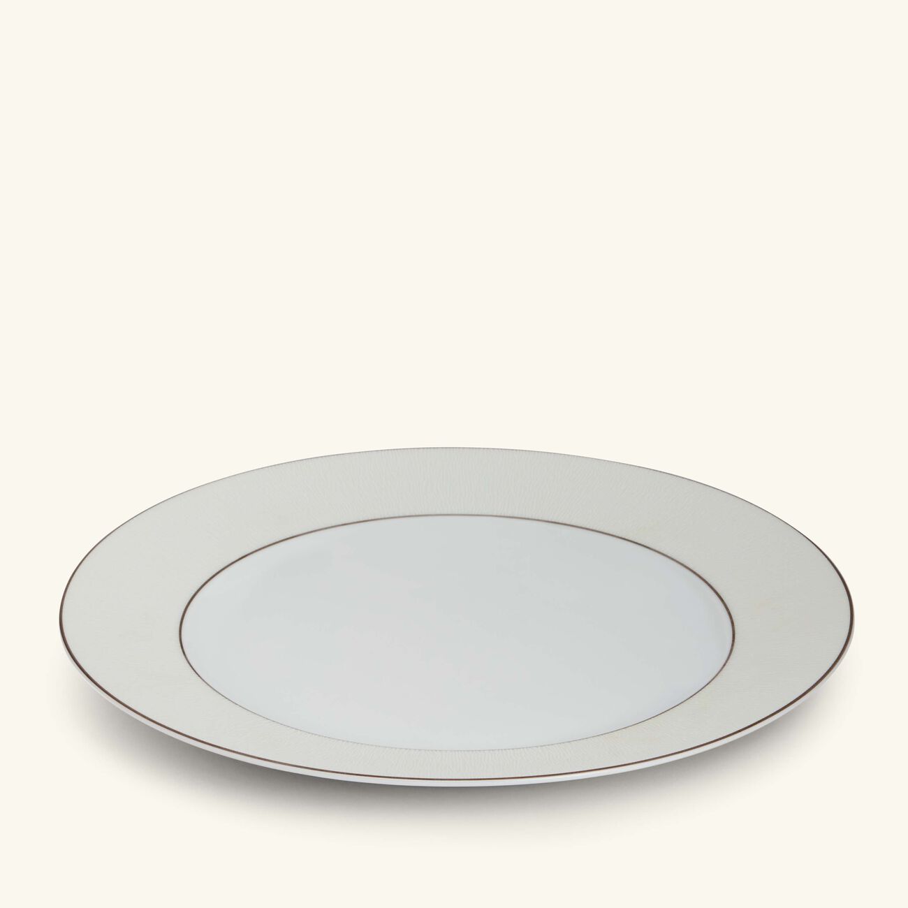 bernardaud dune dinner plate round 26cm