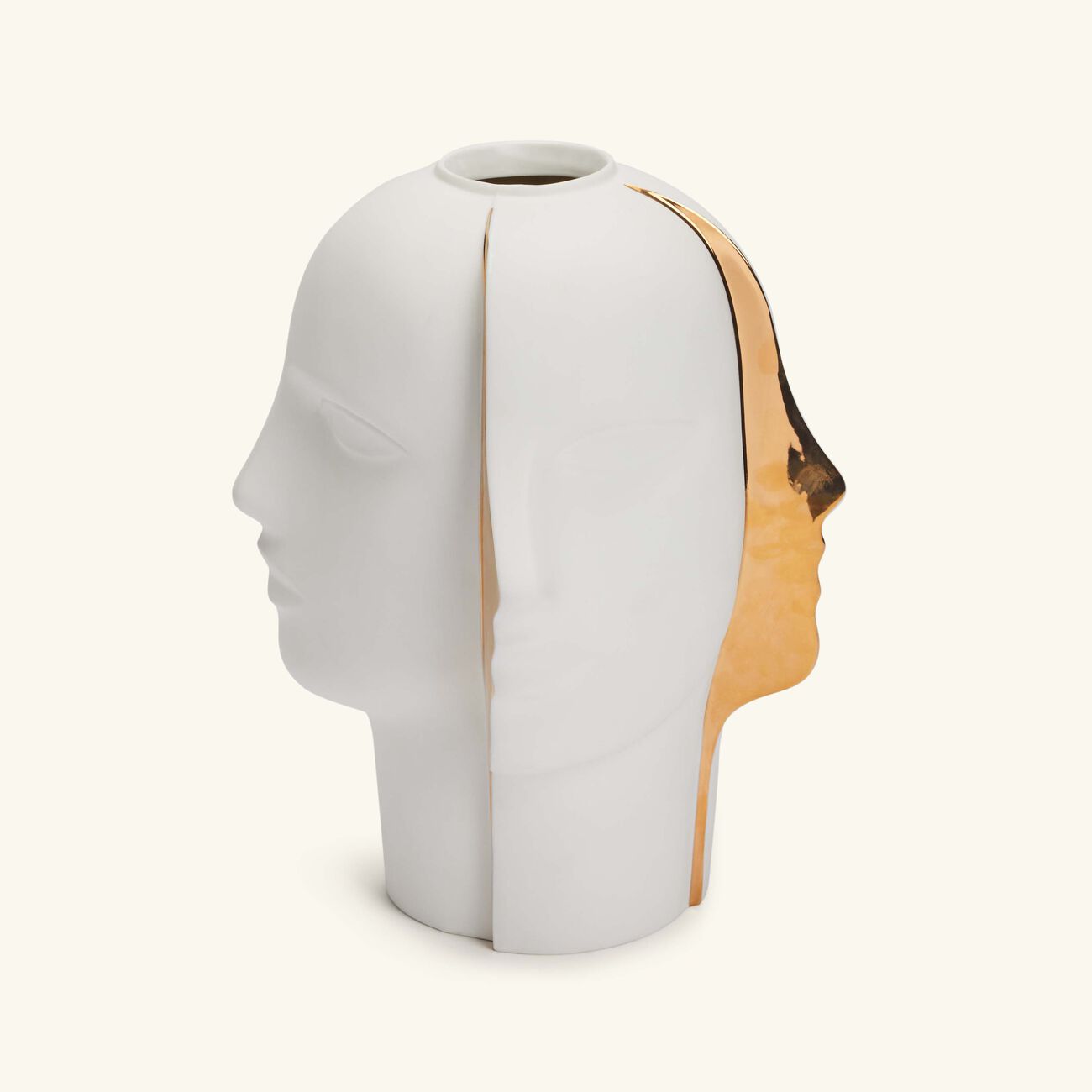 جوناثان أدلر مزهرية أطلس سبليت متوسطة بيضاء